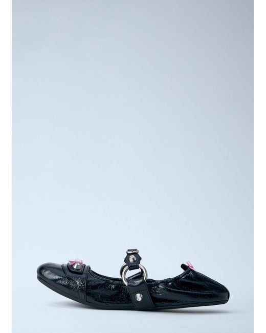 Balenciaga White City Ballerinas Flats