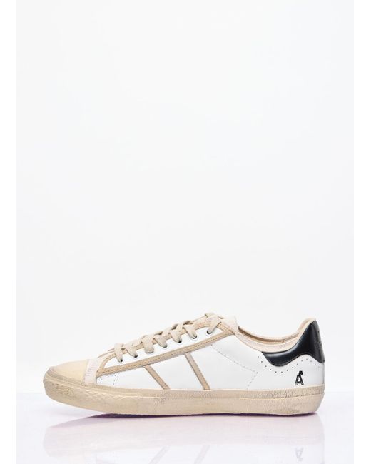 HIDNANDER White Starless Sneakers for men