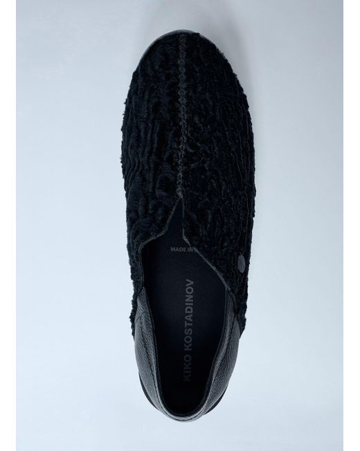 Kiko Kostadinov White Vig Slip-On Shoes for men