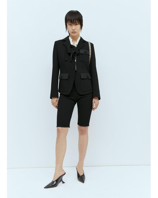 Gucci Black Knitted Shorts