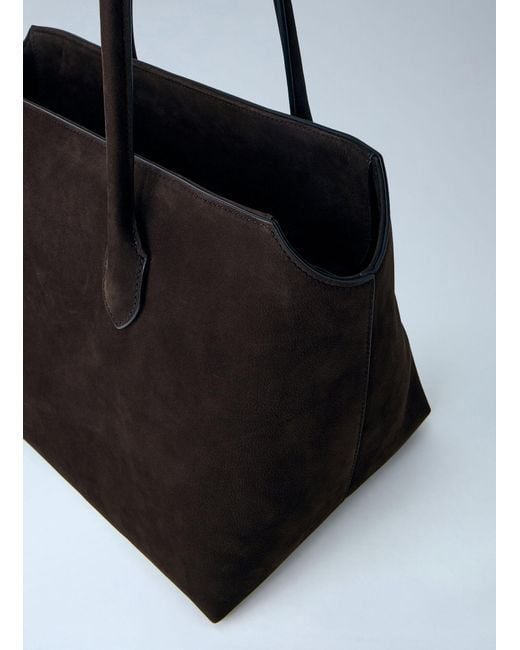 The Row Black Terrasse Shoulder Bag