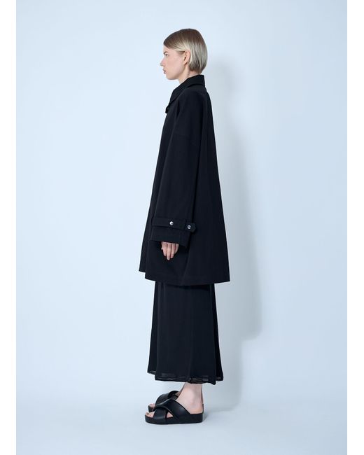 Totême Blue Oversized Trench Jacket
