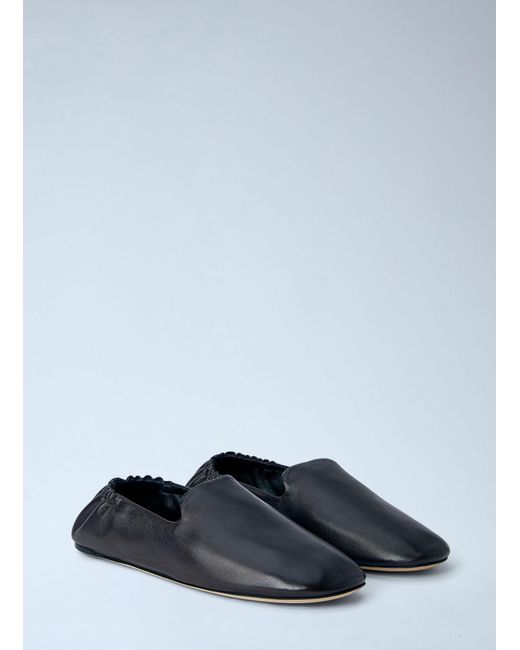 The Row Blue Casa Slippers