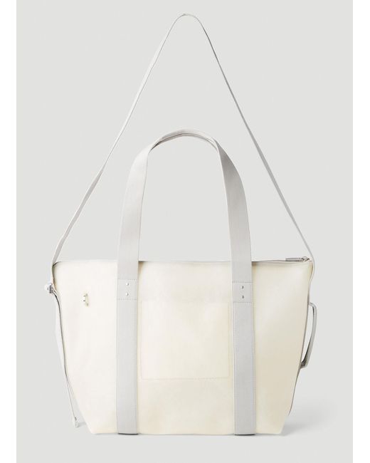 Rick Owens Trolley Tote Bag in Natural for Men | Lyst