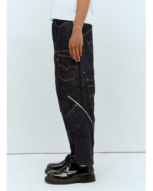 Junya Watanabe Black X Levi's Pocket Jeans for men