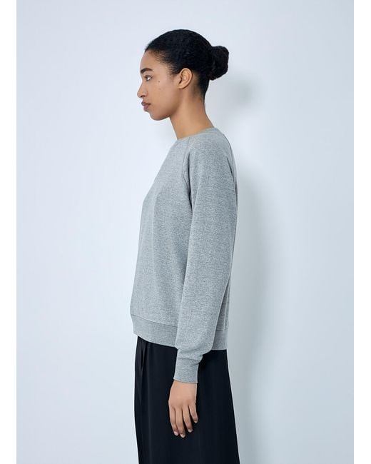 The Row Gray Eulalia Top