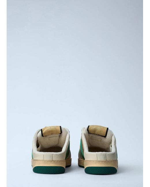 Gucci Green Screener Mule Sneakers