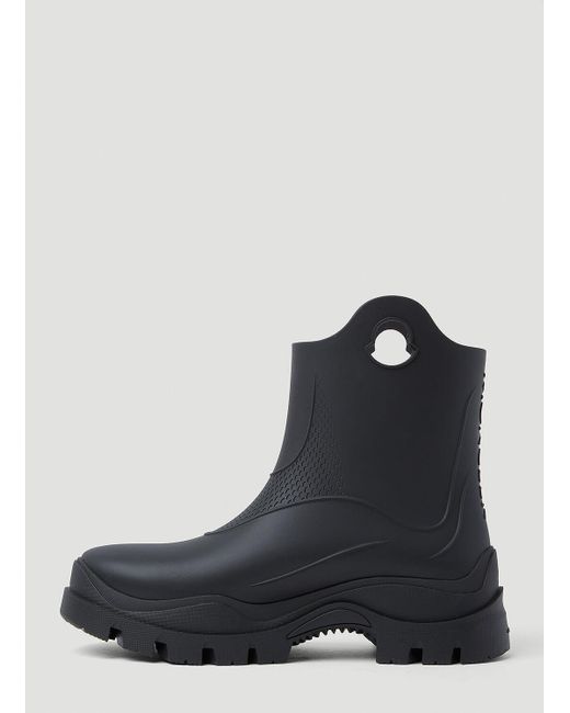 Moncler Black Misty Rain Boots