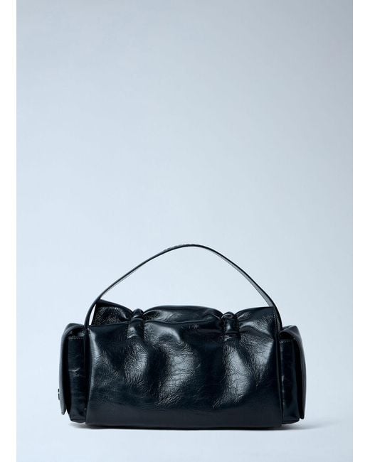 Acne Blue Multipocket Shoulder Bag