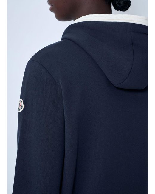 Moncler Blue Zip-up Cardigan for men