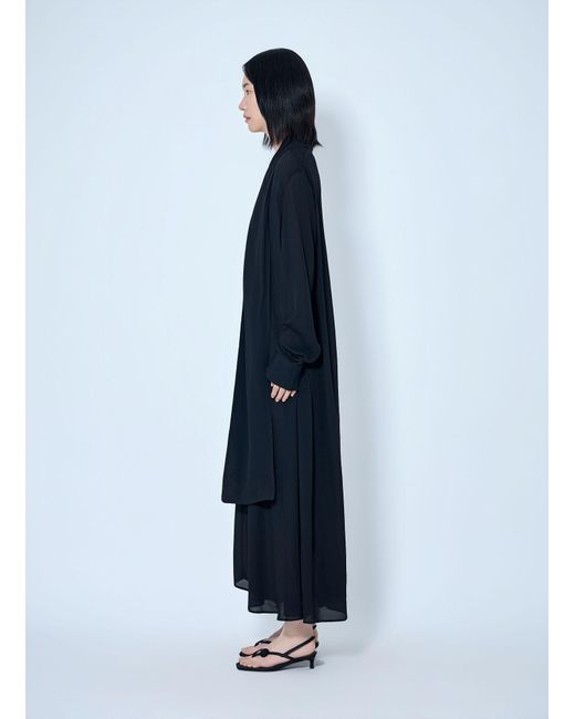 Totême Blue Rounded Neckline Dress