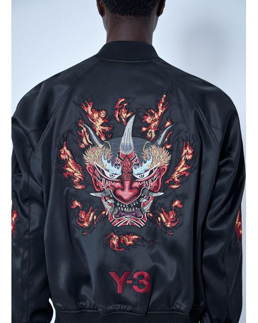Y-3 Blue Gfx Souvenir Jacket for men