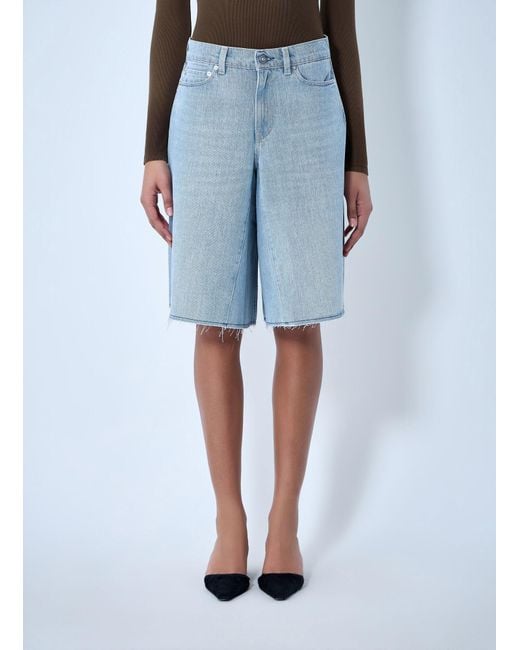 Our Legacy Blue Midi Shorts