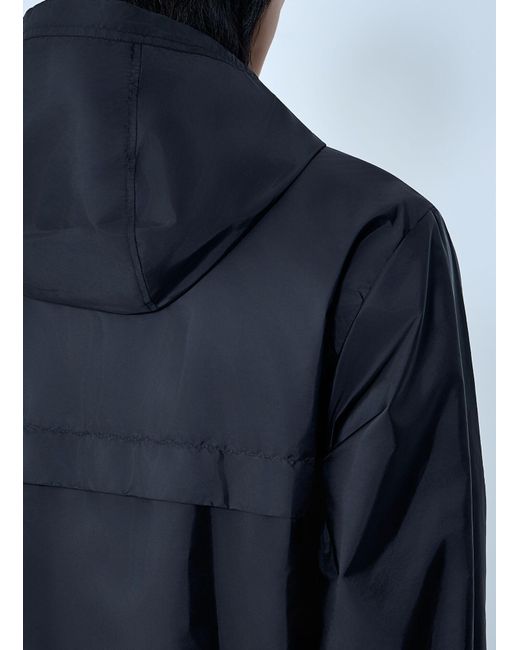 Moncler Blue Nidge Hooded Jacket for men