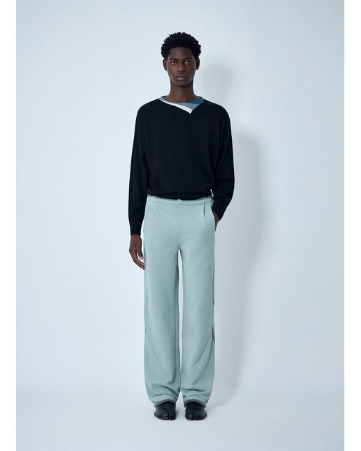 Kiko Kostadinov Wool-Blend Sweater in Black for Men | Lyst
