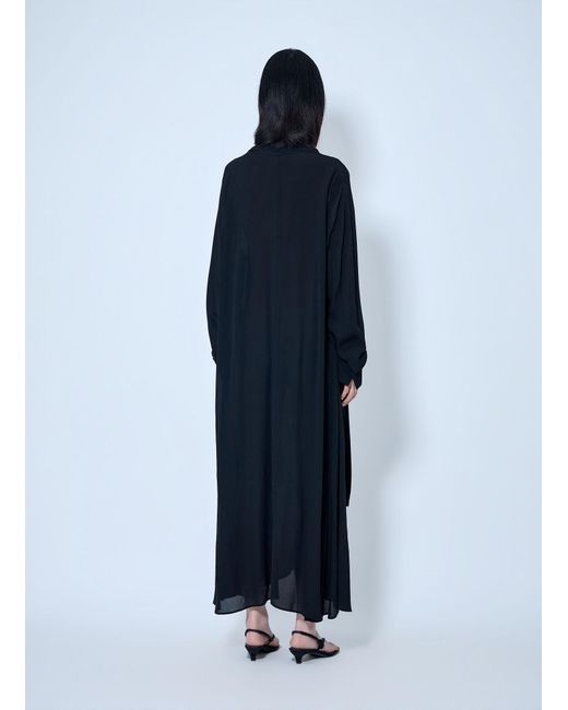 Totême Blue Rounded Neckline Dress