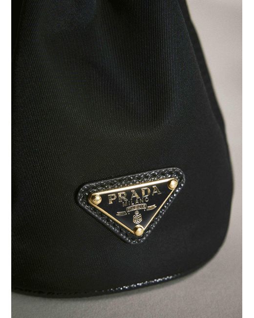 Prada Re edition 1978 Re nylon Mini Pouch in Black Lyst UK