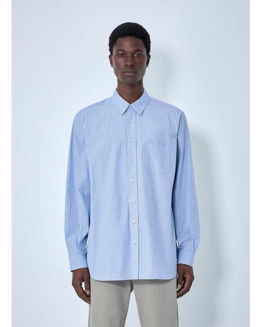 The Row Blue Kardiff Shirt for men