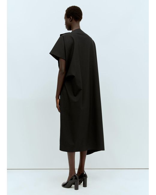 The Row Black Leonie Dress