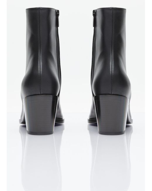 Gianvito Rossi Black Wednesday Leather Boots