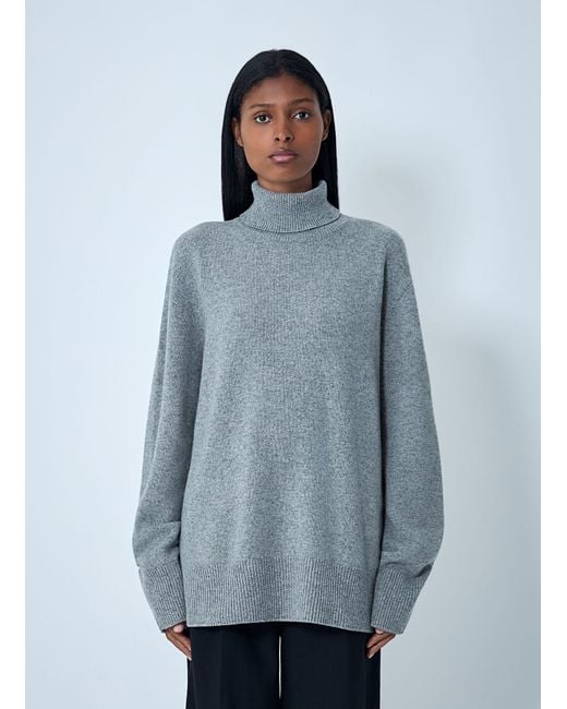The Row Blue Stepny Sweater