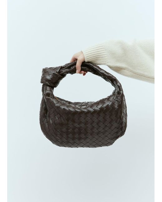 Bottega Veneta Blue Teen Jodie Handbag