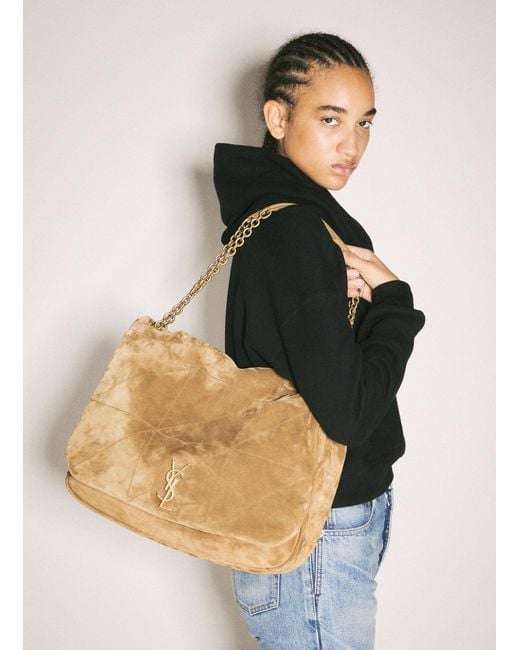 Saint Laurent Multicolor Jamie 4.3 Suede Shoulder Bag