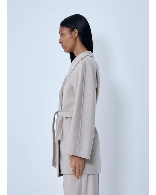 Max Mara Gray Cashmere Coat