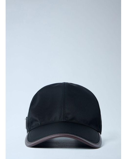Prada Blue Speedrock Re-Nylon Cap for men