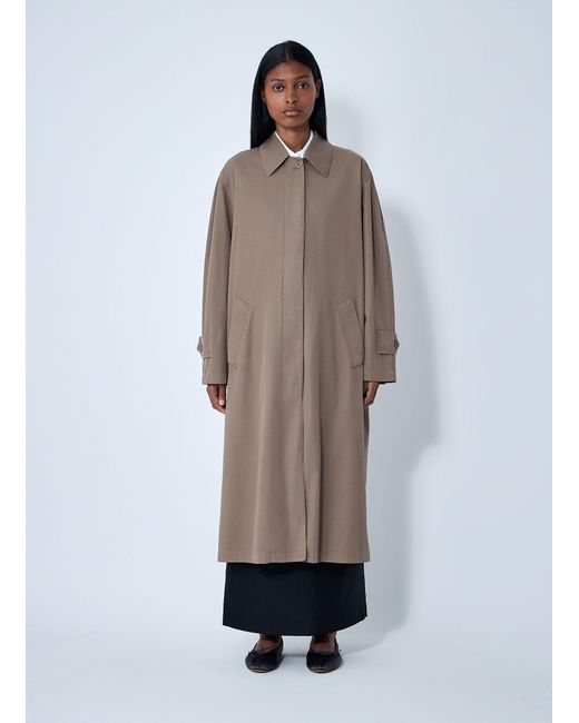 The Row Brown Rocco Coat
