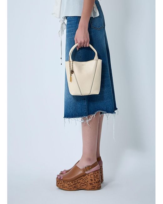 Chloé Blue Small Spin Handbag