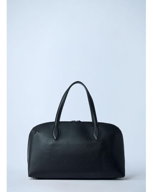 Totême  Blue Medium Leather Day Handbag