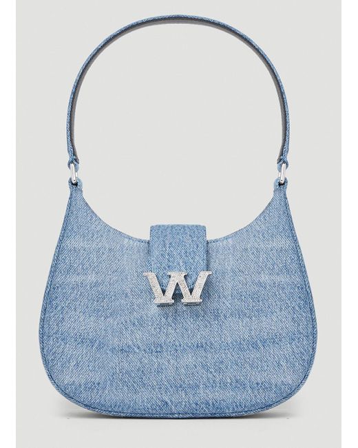 Alexander Wang Blue W Legacy Small Shoulder Bag