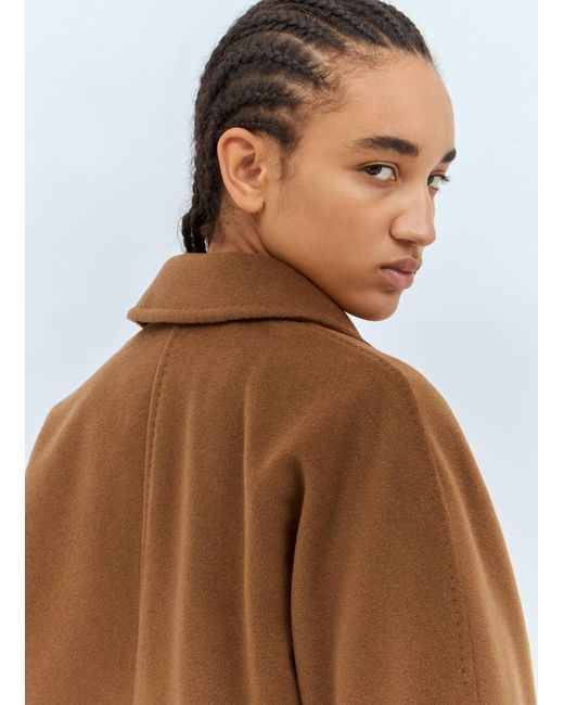 Max Mara Brown Short 101801 Icon Coat