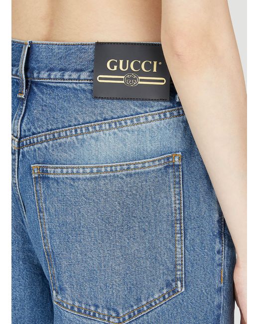 Gucci Blue Eco Wash Jeans