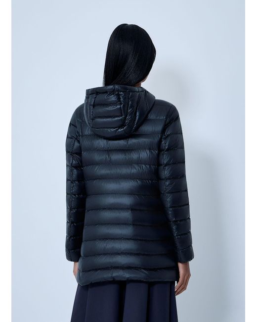 Moncler Blue Jasmin Short Parka Jacket