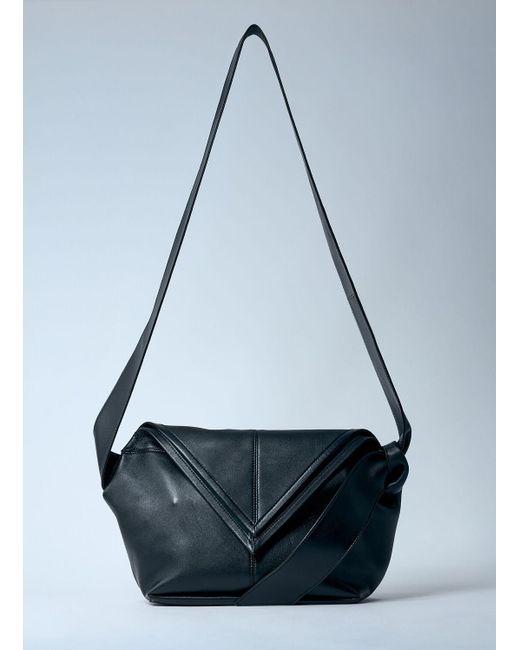 Bottega Veneta Small Sawyer Shoulder Bag in Blue for Men | Lyst
