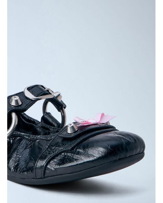 Balenciaga White City Ballerinas Flats