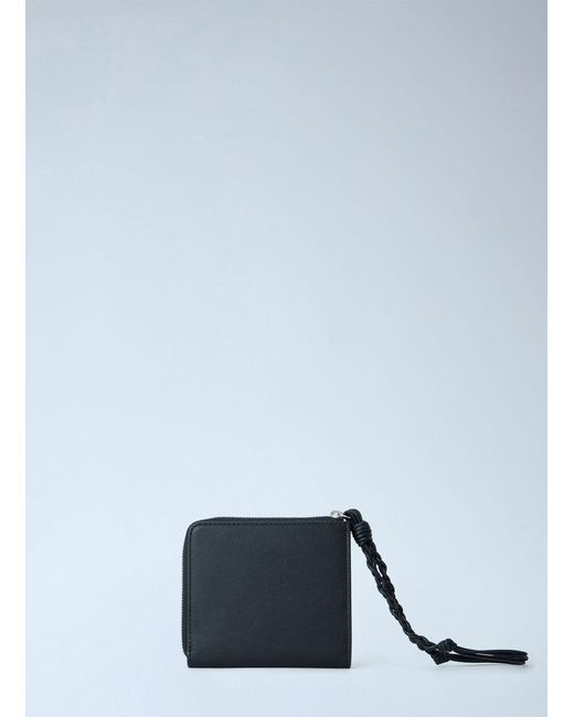 Jil Sander Blue Tangle Wallet for men