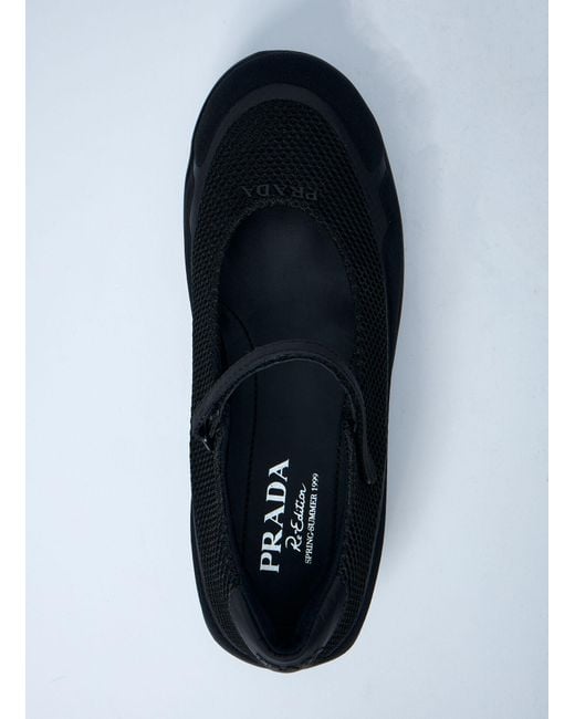 Prada Black Ballet Flats