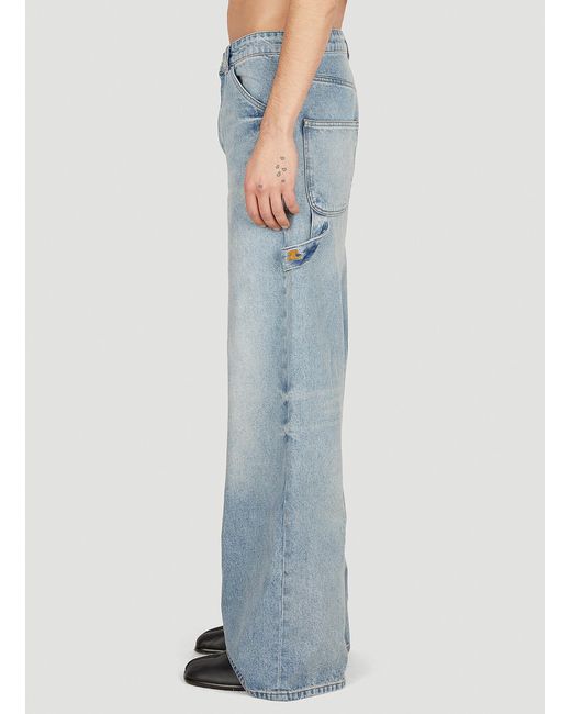 パンツ courreges Dirty Blue Baggy Jeans Courreges Dirty Blue Baggy Jeans for Men | Lyst