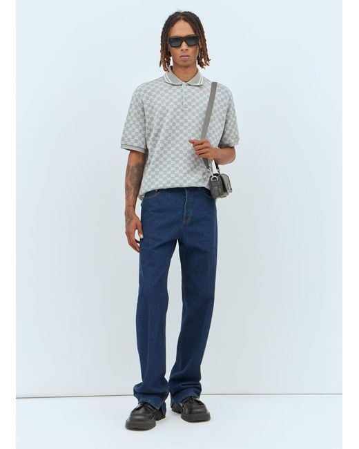 Gucci Blue Classic Jeans for men