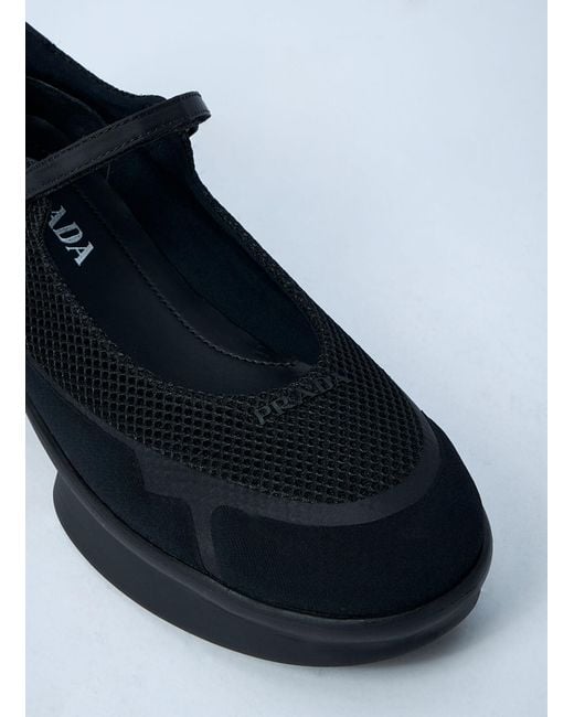 Prada Black Ballet Flats