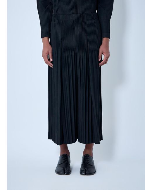 Homme Plissé Issey Miyake Blue Pleated Pants for men