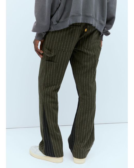 GALLERY DEPT. Green Pinstripe Pants for men