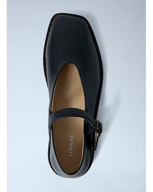 Lemaire Black Ballerina Shoes
