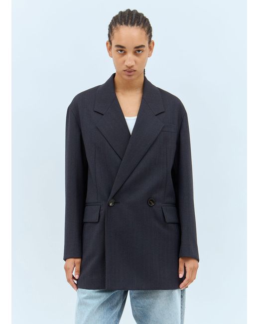 Bottega Veneta Blue Wool Blazer