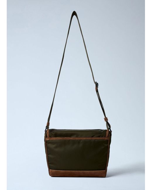 Prada White Medium Re-Nylon Crossbody Bag for men