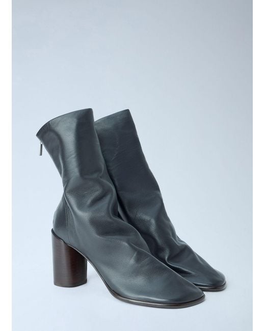Lemaire Blue Glove Ankle Boots