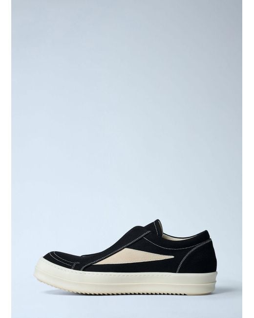 Rick Owens Blue Low-Top Sneakers for men